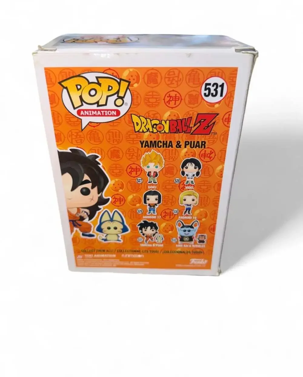 Funko Pop! Animation Dragon Ball Z Yamcha & Puar #531 Vinyl Figure
